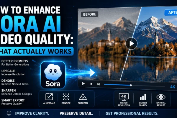 How to Enhance Sora AI Video Quality