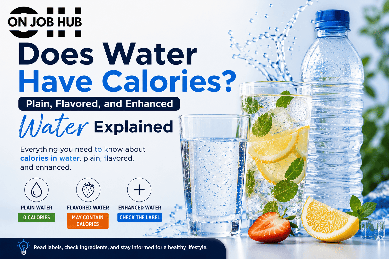 Does Water Have Calories